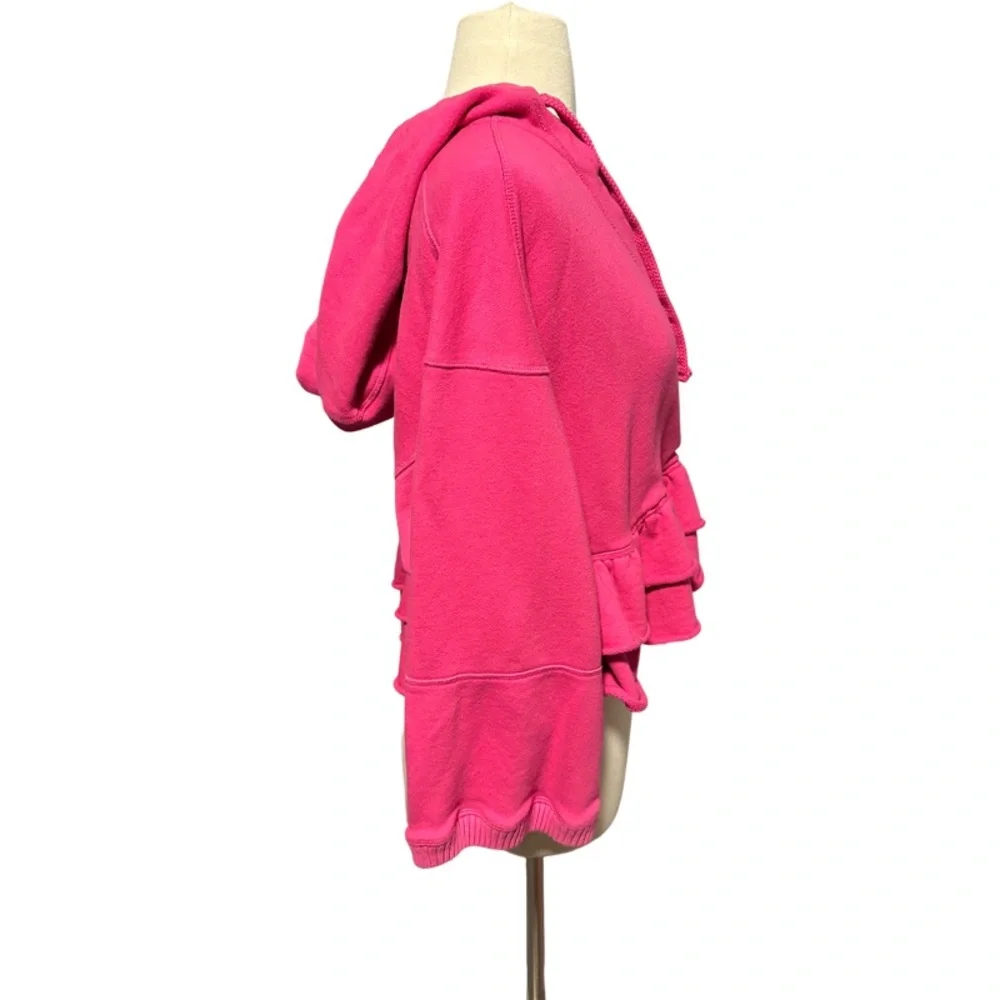 Free People Movement Side Swept Ruffle French Terry Hoodie - Picture 6 of 6